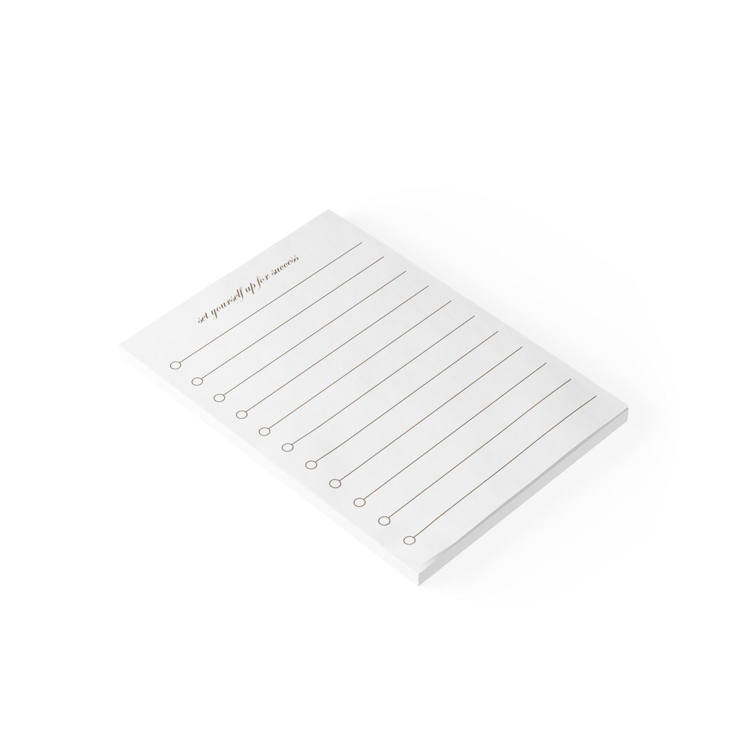 Stylish To-do List Post-it® Note Pads, Classy Reminder Sticky Notes ...