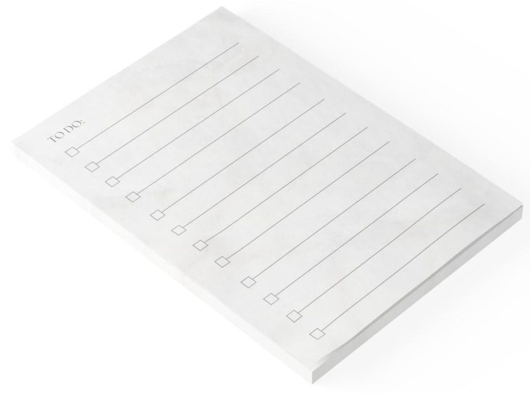 Luxury To-do List Post-it® Note Pads, Classy Reminder Sticky Notes ...