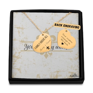 Family Above All Necklace. Always & Forever. Klaus Mikaelson. Elijah Mikaelson. The Originals Necklace. Custom engraving.