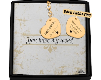 Keychain. Family Above All Keychain. Always & Forever. Klaus Mikaelson. Elijah Mikaelson. The Originals Jewelry. Custom Make Your Keychain.