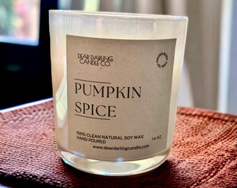 Pumpkin Spice 14 oz. Candle
