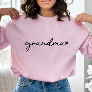 Grandma Sweatshirt, Mothers Day Sweatshirt, Grandmother Hoodie, Gift for Grandma, Mama Sweatshirt, Mommy Hoodie, Mothers Day Gift, Nana Gift