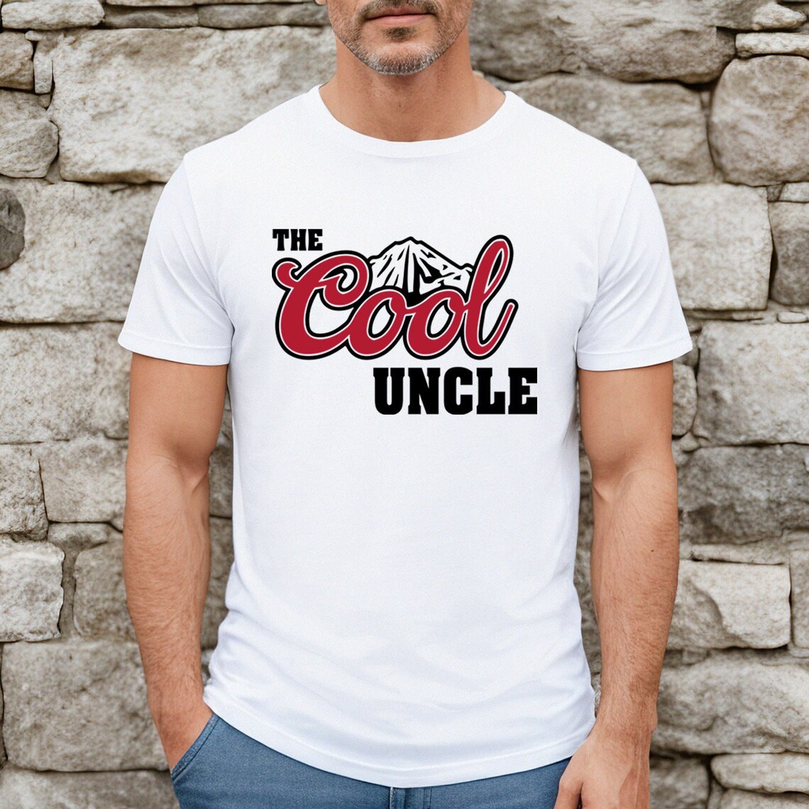 The Cool Uncle Shirt, New Uncle Shirt, Funny Uncle Shirt, Fathers Day ...
