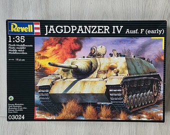 Jagdpanzer IV Ausf. F (early), Revell 03024 scale model kit 1:35