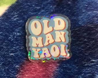 Old Man Yaoi - Acrylic Pin