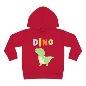 Toddler Dinosaur Pullover Fleece Hoodie