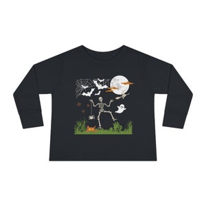 Koszulka z długim rękawem dla malucha na Halloween