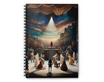 Les Miserables Spiralblock | Musicals Drama Journal