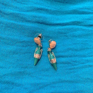 Vintage Chanel 1995P Gripoix Clover CC Clip-On Earrings - Vala