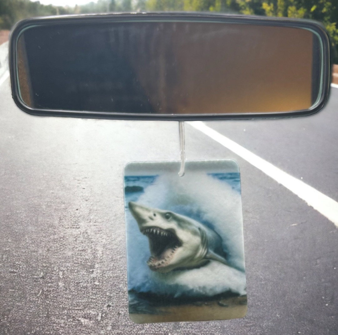 Shark Double Sided Air Freshener Golf Air Freshener Auto Gift Etsy