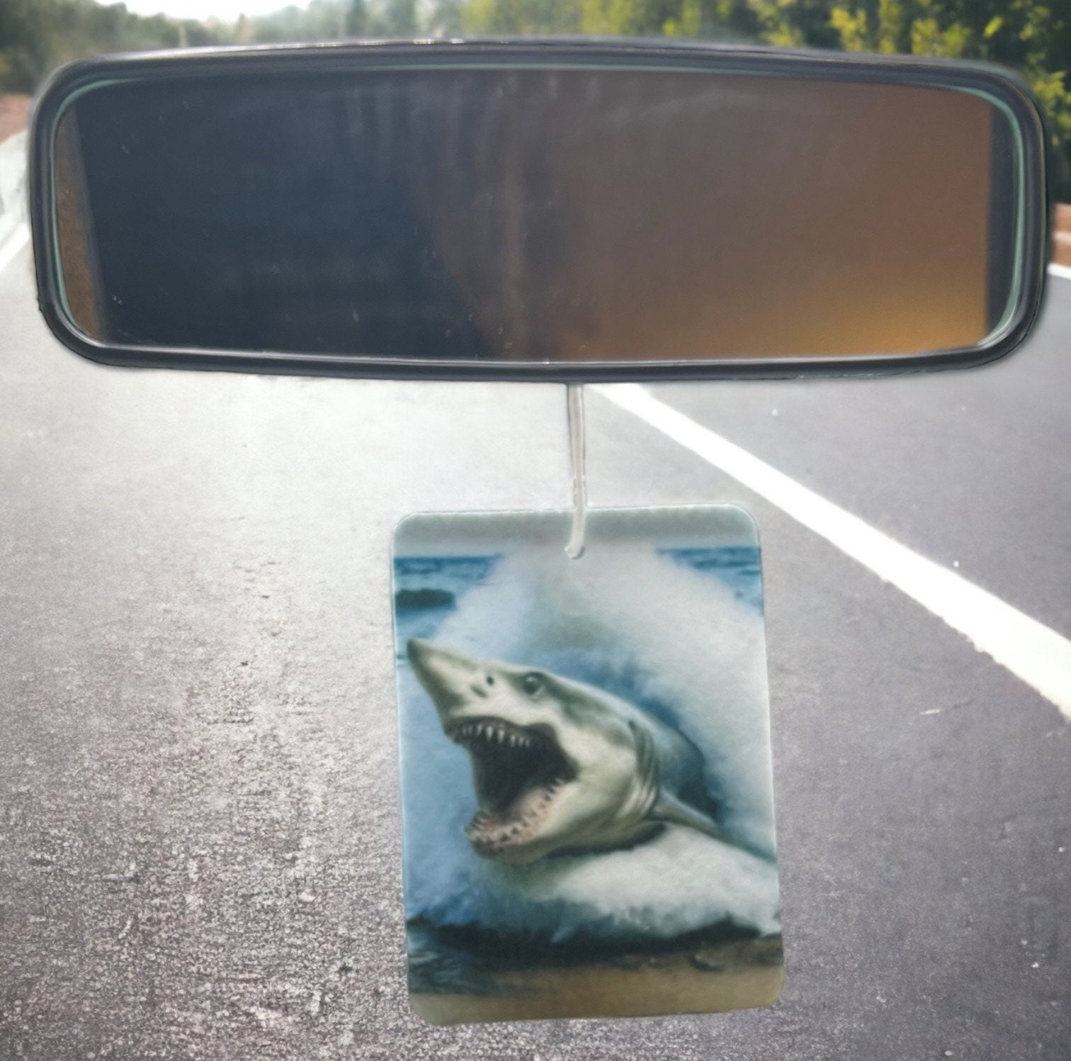 Shark Double Sided Air Freshener Golf Air Freshener Auto Gift Etsy