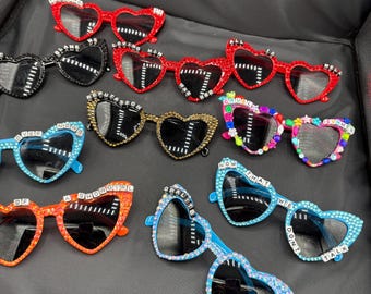 Swiftie Sunglasses: Jeweled Summer Concert Shades