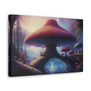Trippy Psychedelic Canvas Art / Dreamlike Canvases / Psychedelic Home Art / Spacey Wall Hangings / Visual Wonderland / Groovy Room Decor