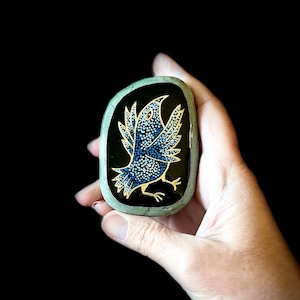 Abstract Bird Stone