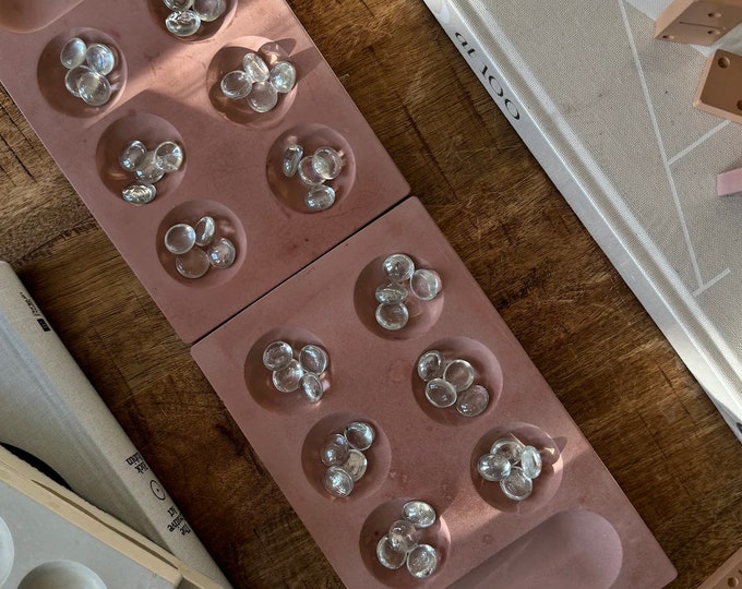 Concrete Mancala Colorful Mancala Aesthetic Mancala Mandala Game Trendy