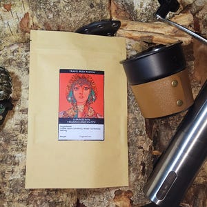 Libanesische Kaffeemischung | Hochwertige Reise-Abenteuer Ätherische Handgemachte Geschenkidee für Ihn Ihre gemahlene Kaffeetasche