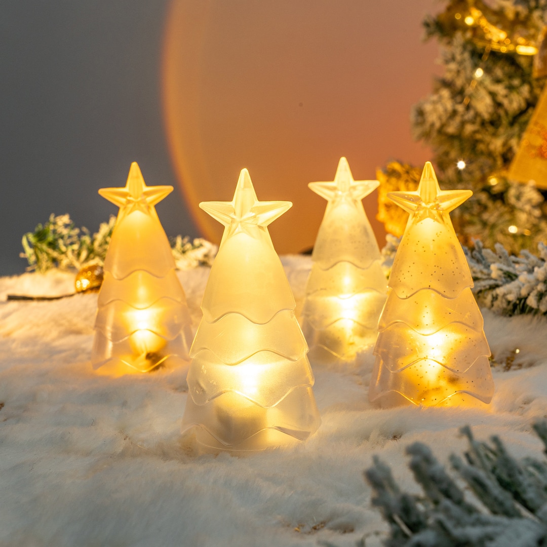 White Christmas Tree Lights LED Christmas Tree Holiday Tree Etsy