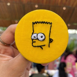 Character Handmade Embroidery Badges