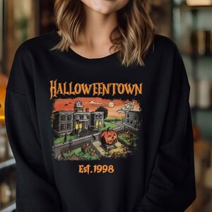 Halloweentown 1998 Shirt Sweatshirt, Halloweentown Sweater, Fall Sweatshirt, Fall Shirt, Halloween Sweatshirt, Halloween Shirt, Gildan 18000