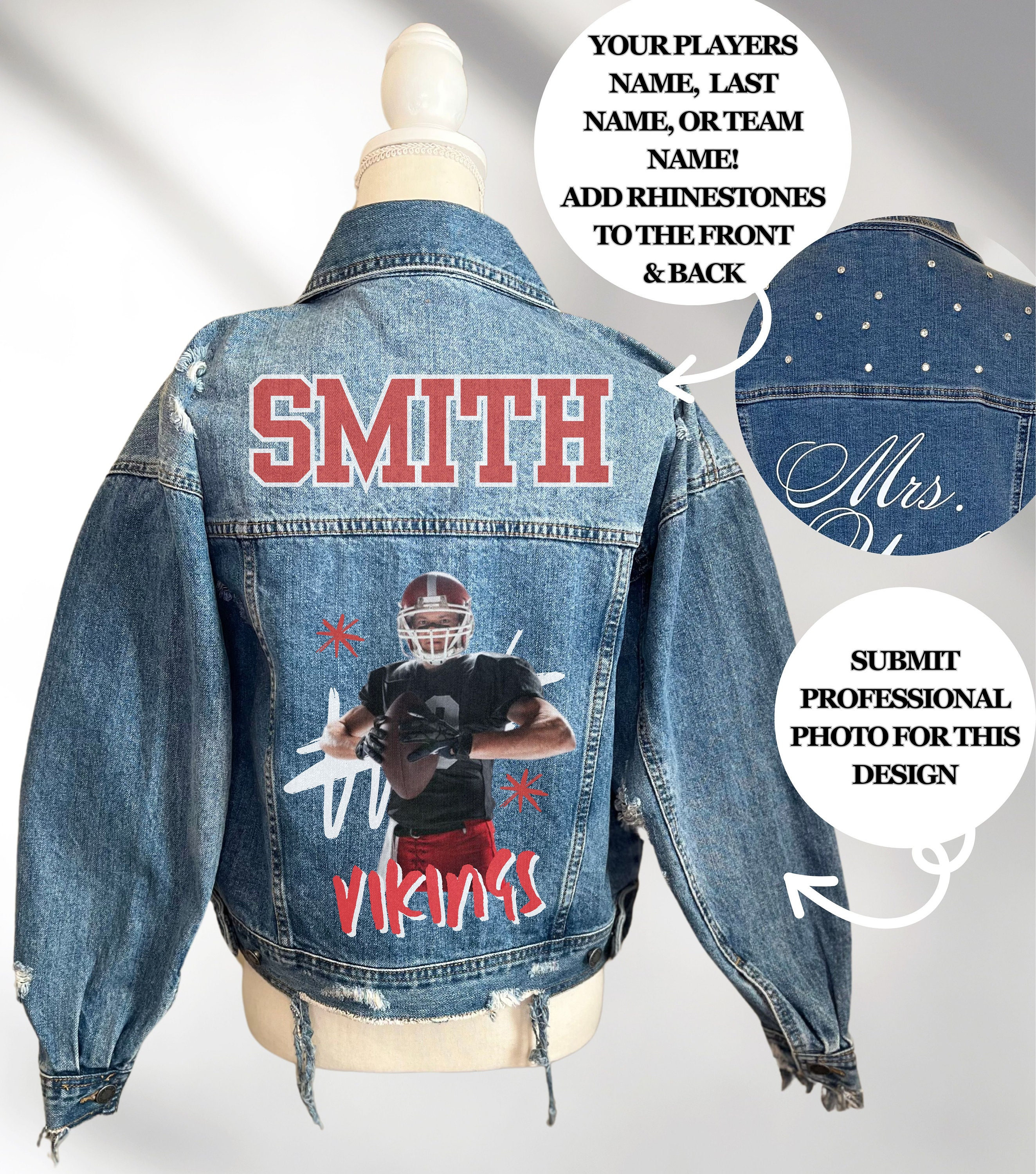 Custom football jackets online