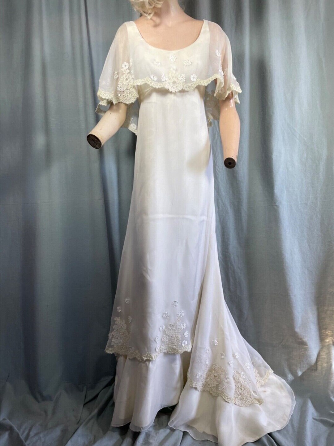 1970s Vintage Bridal Gown Gatsby Era Style of the 1920-30s - Etsy