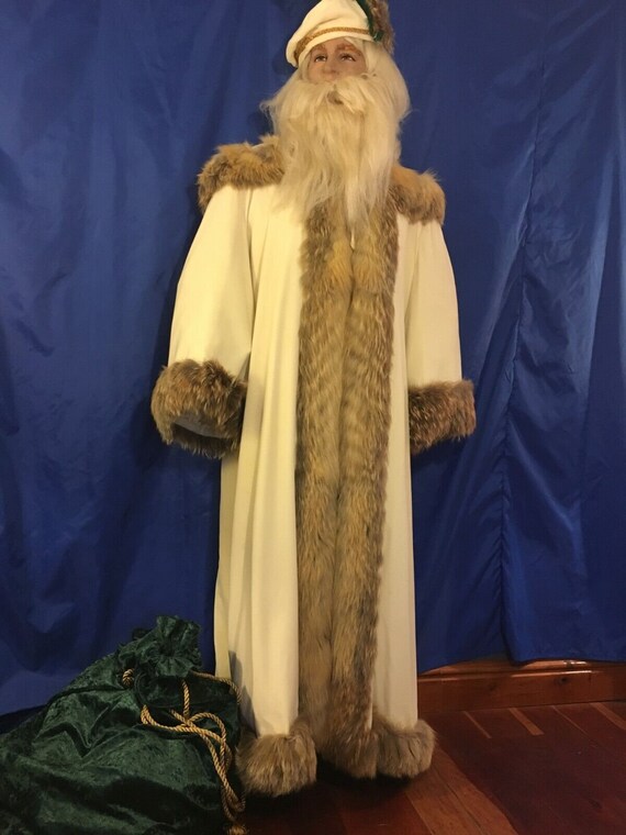 Father Christmas Santa Costume Kris Kringle XL