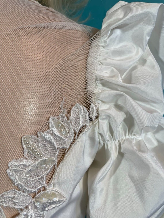 1970s Vintage Bridal Gown "Juliette" Renaissance … - image 5
