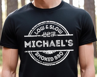 Personalized BBQ grills gift, Custom Name Grill Gift, Mens Meat Smoker Shirt,Meat Smoker Gift for him,Smoker Essentials,Gift for Meat Lovers