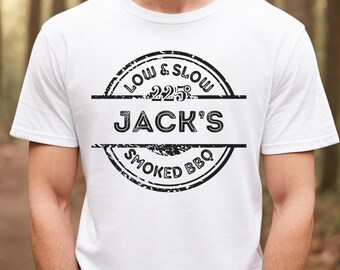 Personalized BBQ grills gift, Custom Name Grill Gift, Mens Meat Smoker Shirt,Meat Smoker Gift for him,Smoker Essentials,Gift for Meat Lovers