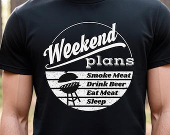 Mens Meat Smoker Shirt, Meat Smoker Gift for him, Smoker Essentials, BBQ grills shirt, Gift for Meat Lovers, Dad Shirt Grill, Smoker shirt