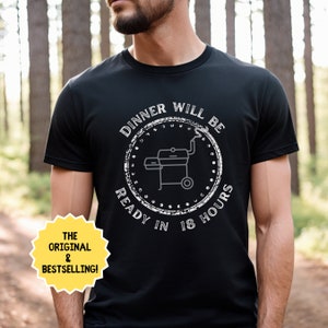 Mens Meat Smoker Shirt, Meat Smoker Gift for him, Funny Men&#39;s Cooking Shirt, Men Cooking Meat Gift, Smoked Meat Gifts, Gift for Meat Lovers