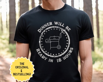 Mens Meat Smoker Shirt, Meat Smoker Gift for him, Funny Men's Cooking Shirt, Men Cooking Meat Gift, Smoked Meat Gifts, Gift for Meat Lovers