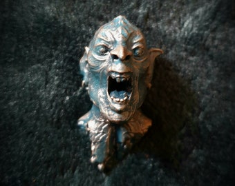 Orc Head Pin