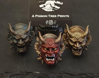 Oni Mask Pin