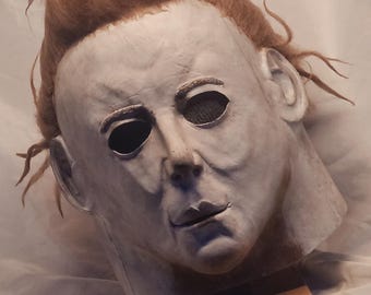 TI　ハロウィン 1978 マイケルマイヤーズ　レプリカ　マスク　シェイプ ハロウィン 1978 マイケル・マイヤーズ ラテックスマスク (オリジナル