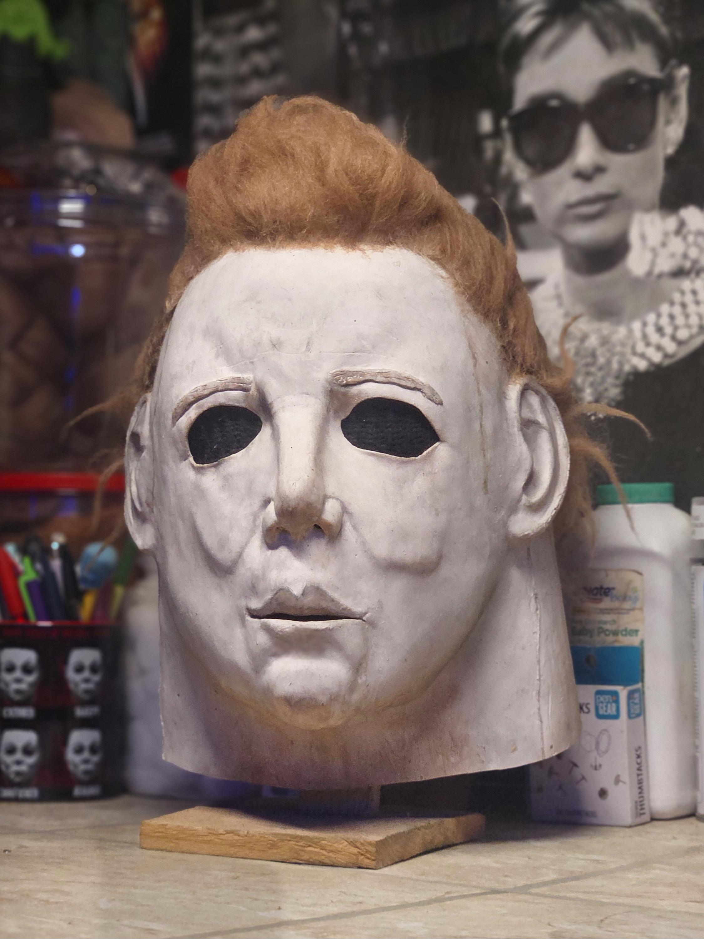 映画 ハロウィン KILLS マイケルマイヤーズ レプリカ マスク 等身大