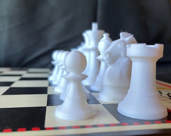 Classic Chess Set (BOARD NOT INCLUDED) | Family & Kids Board Game