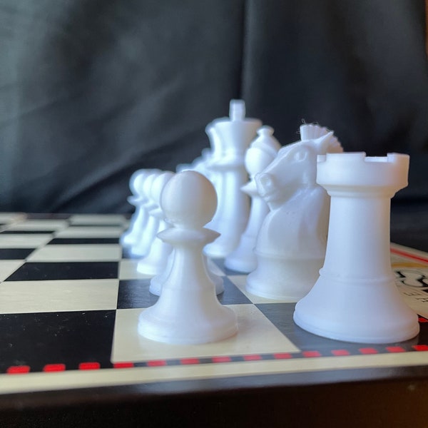 Classic Chess Set (BOARD NOT INCLUDED) | Family & Kids Board Game