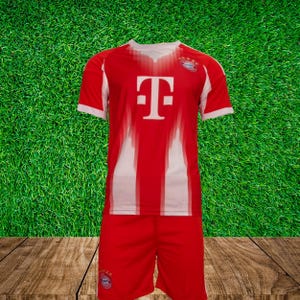 New Bayern Munich home soccer uniform 2025-26