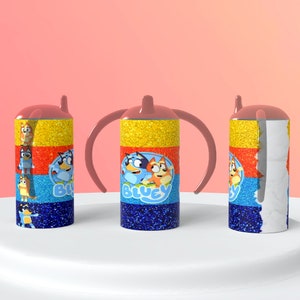 Bluey Sippy Cup – Gina's Crafty Girls