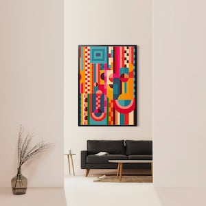 Frank Lloyd Wright Inspired Print, Frank Lloyd Wright Digital Download Wall Art, Digital Prints, Frank Lloyd Wright Download