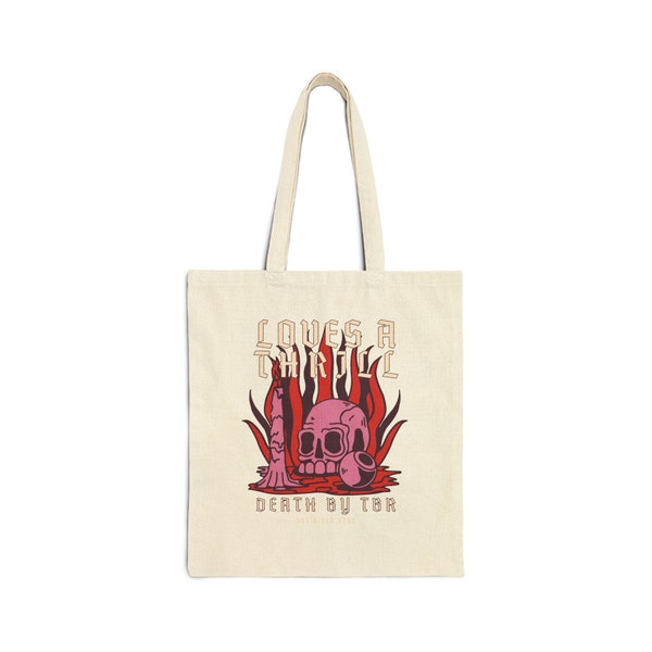 Thriller / Mystery Reader Tote Bag | Gifts for Book Lovers