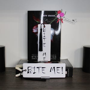 Vampire-Inspired Bite Me Bookmarks to Sink Your Teeth Into