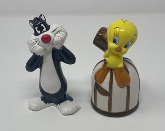 Looney Tunes Sylvester und Tweety Bird – Salz- und Pfefferstreuer