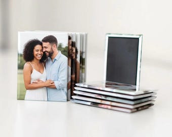 Custom Photo Magnet, Personalized Picture Fridge Magnet, Wedding Favor