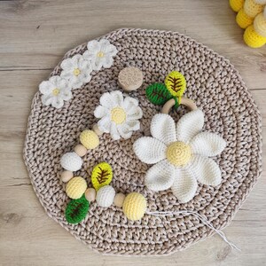 Schnullerkette und Rassel gehäkelt, gehäkelt, Schnullerkette, Schnullerkette, Babypartygeschenk, Schnullerkette,Baby-Geschenk,Baby-Geschenk,Bio-Spielzeug,gehäkelt