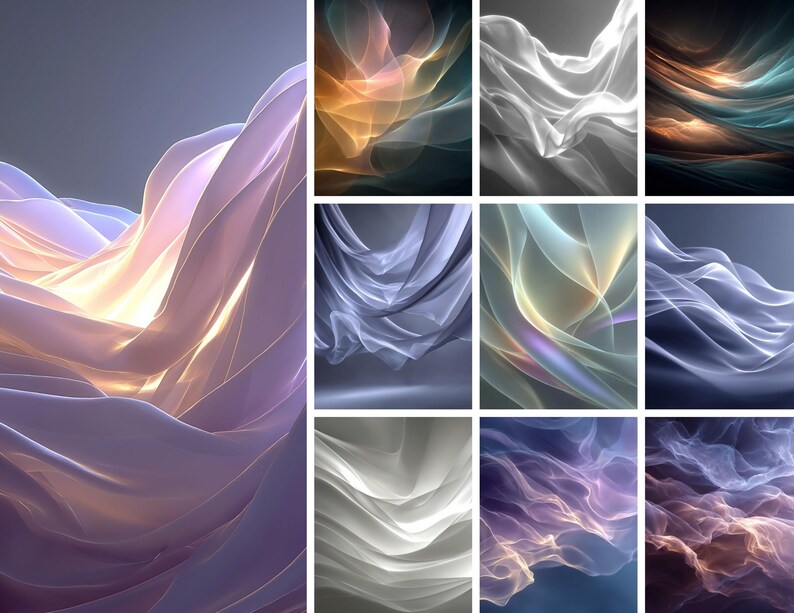 Pod Light Texture Ethereal Veils Textures | 60+ Flowing Light Backgrounds, Abstract ...