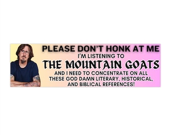 I'm listening to The Mountain Goats!