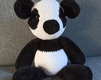 Panda - Peluche au crochet