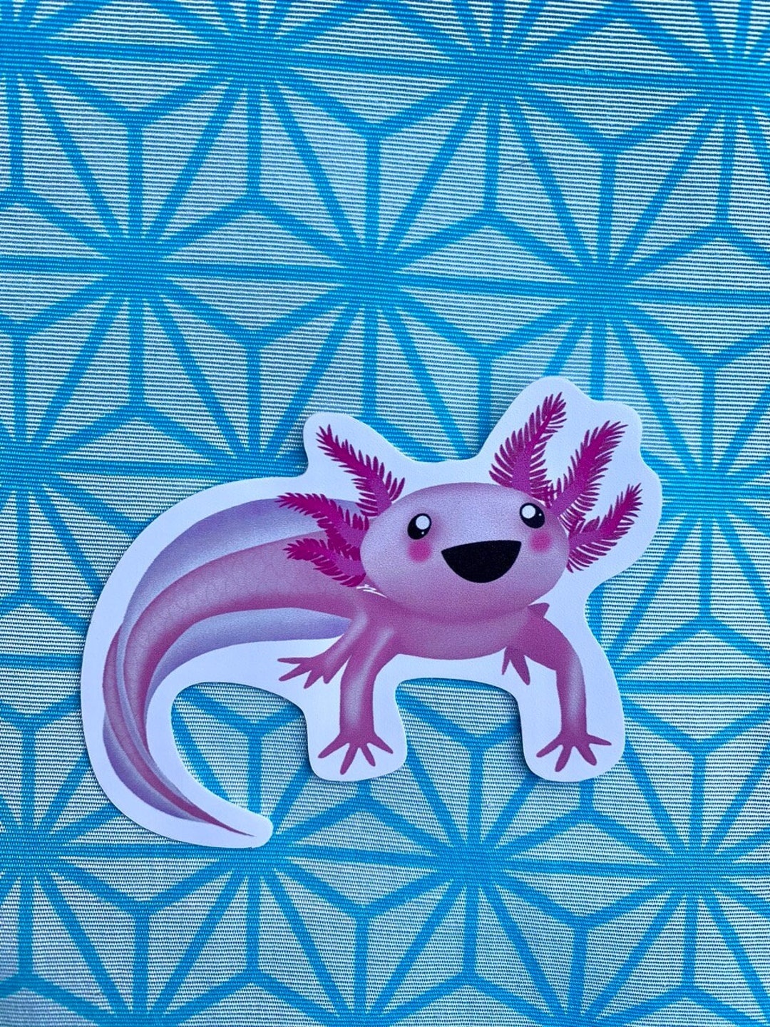 Axolotl Sticker Etsy